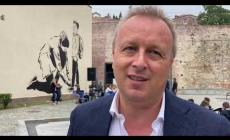Mondovì: "un muro può parlare", il messaggio del disegno al Polo Scolastico. Con Fondazione Crc e Comune
