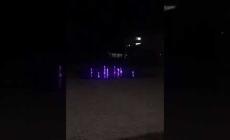 Il Comune di Margarita ha acceso la sua fontana luminosa 