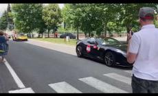 La Ferrari Cavalcade 2022 fa tappa al Santuario di Vicoforte