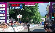 L'arrivo di tappa a Peveragno del Giro d'Italia Under 23