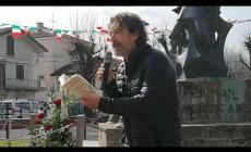 VIDEO - Carrù: l'attore Luca Occelli legge l'ultima lettera del Generale Perotti alla moglie prima della sua fucilazione 