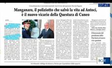 "Provincia granda" nella rassegna del Tgr Piemonte: Manganaro nuovo vicario alla Questura di Cuneo