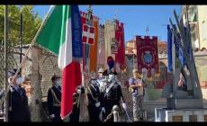 Mondovì: l'alzabandiera alla cerimonia della onlus "Col. Giuseppe Cordero Lanza di Montezemolo" per commemorare Fosse Ardeatine ed il carabiniere Salvo D'Acquisto