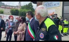 L'arrivo del generale a Frabosa Sottana