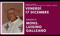 VIDEO - Dogliani, funerali don Luigino Galleano