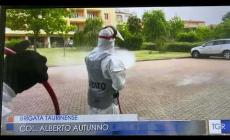 Magliano Alpi: servizio del TG3, l'Esercito sanifica gli ambienti della rsa