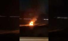 Mezzo pesante s'incendia sulla A6 Torino - Savona