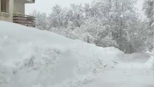 Regolazione del flusso di traffico verso Prato Nevoso al bivio con Frabosa Soprana