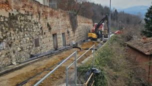 Mondov&igrave;: lo scatto dei lavori in via Tortora, primo passo verso la riorganizzazione scolastica