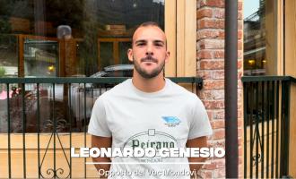Leonardo Genesio: "Il mio obiettivo è quello di ottenere il massimo e dare il mio contributo alla squadra".