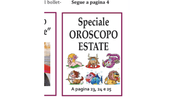 L'OROSCOPO DELL'ESTATE DELLA NOSTRA CORINNE
