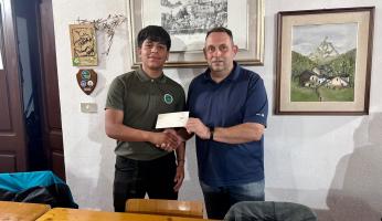 A Ceva il futuro degli Alpini ha il volto di Luis