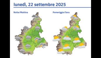 Meteo, Arpa Piemonte: situazione e previsioni