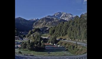 Cime imbiancate nel Monregalese: l'immagine a Prato Nevoso