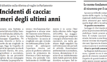 Caccia: le regole, i limiti, i comprensori. La morte del 46enne di Rocca de' Baldi e l'approfondimento di "provincia granda"