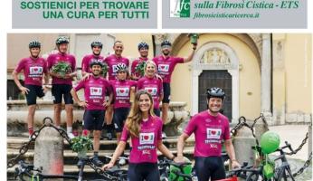 Venerdì (3 ottobre) arriva il Charity Bike Tour per la Fondazione Fibrosi Cistica