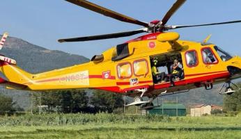 Cade da un'impalcatura a Priero: uomo elitrasportato a Cuneo in codice rosso