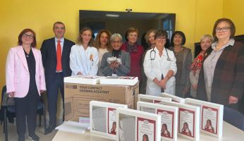 Dalla camminata Rosa a Morozzo Margarita e Rocca De' Baldi il dono di Donna per Donna all'oncologia di Cuneo