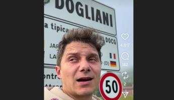 Dogliani: l’ironia di Luc Sbrab a Castello all’incontro sul teleriscaldamento