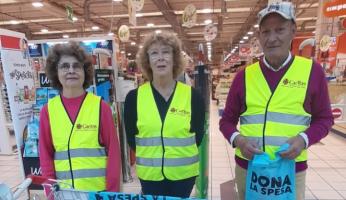 Dona la spesa a Mondovì: 830 kg di alimenti per la Caritas