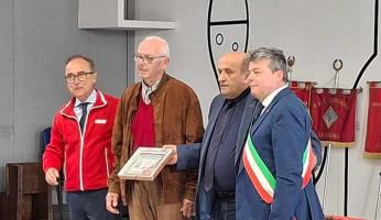 Dogliani ha festeggiato i 60 anni del gruppo Avis: riconoscimento a Giancarlo Rinaldi