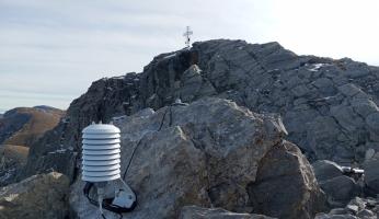 Installato un sensore sul Marguareis per monitorare l’ambiente