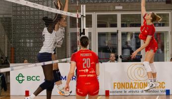 Giada Sangoi all'attacco - foto Cristiano Silvestri