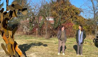 Vicoforte: inaugurato “Flusso pellegrino” nel campo dietro San Rocco