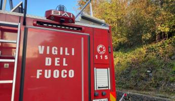 Pianfei: si ribalta un carro bestiame sulla Sp 37, strada chiusa