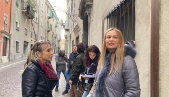 Mondovì sul set con Éva Henger