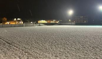 Trinità calcio neve