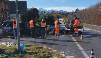 Mondovì, sospesa l’erogazione dell’acqua per un grave guasto alla condotta