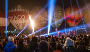 Mondovì: per la prima volta il Nightglow aprirà il Raduno Aerostatico dell’Epifania