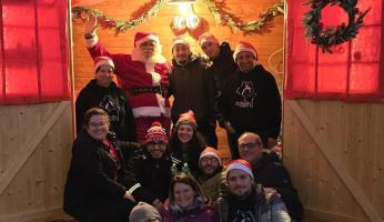 Monastero: accesa la casetta di Babbo Natale per l’8 Dicembre