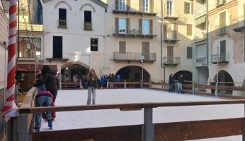 Aperta da sabato la pista di pattinaggio su ghiaccio