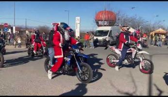 Mondovì ha accolto ì Babbo Bikers 
