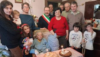 Clavesana ha festeggiato i 100 anni di Maria Occelli