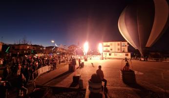 Lo spettacolo delle mongolfiere “infiamma” Pianfei