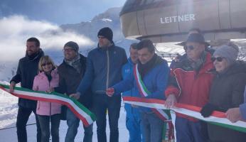 Inaugurata ad Artesina la nuova seggiovia sulla Turra