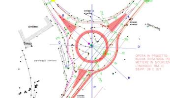 Monastero: la Provincia approva il progetto di fattibilit&agrave; tecnico-economica per la rotonda davanti al cimitero