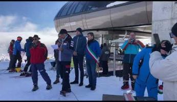 Inaugurata la seggiovia esaposto di Artesina 