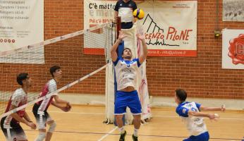 L'MVP Polizzi in palleggio