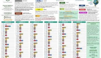 Disponibile il nuovo calendario di raccolta rifiuti valido per il primo semestre 2026