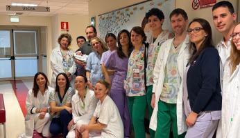 Il primo fiocco del nuovo anno a Mondov&igrave; &egrave; rosa