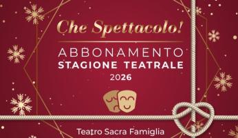 Dogliani apre il 2026 a teatro: sei appuntamenti al Sacra Famiglia