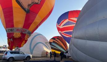 Mondov&igrave;: un'altra giornata limpida per volare in mongolfiera