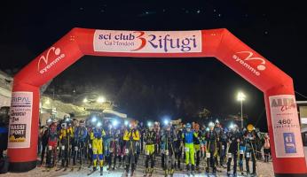 partenza vertical prato nevoso