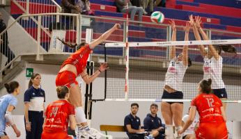 Elisa Bole affronta il muro del Cus Torino - foto Cristiano Silvestri