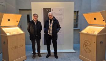 Visita di Giorgetto Giugiaro a Cubiqa in Ceramiqa