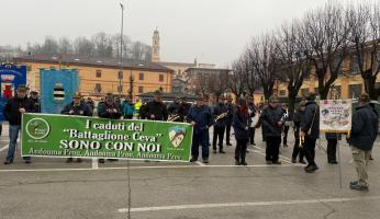 Il raduno alpino a Ceva per Nowo Postojalowka 
